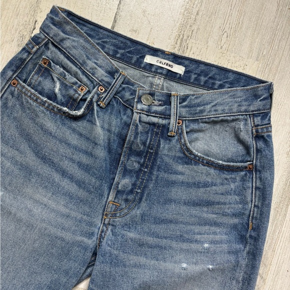 GRLFRND High Rise Jeans Size 25 - Picture 3 of 6